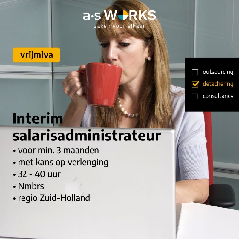 interim salarisadministrateur vacature