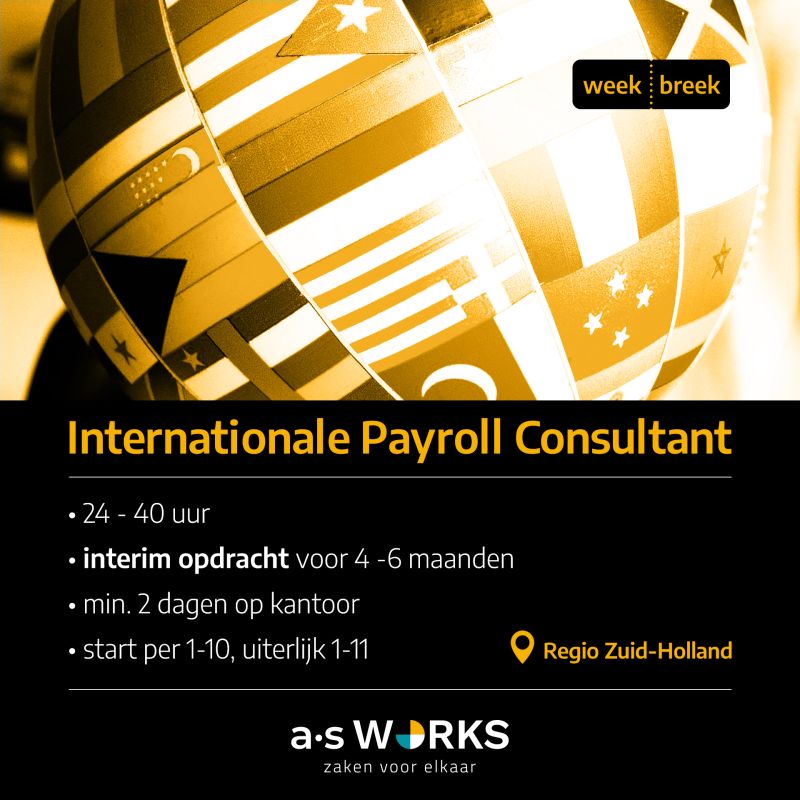 Internationale Payroll consultant