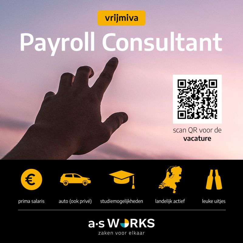 vacature payroll consultant