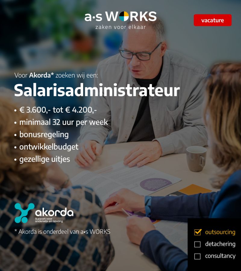 salarisadministrateur vacature