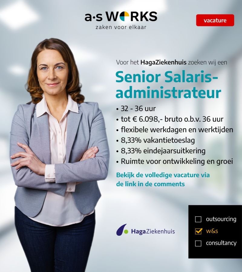 salaris adminstrateur vacature