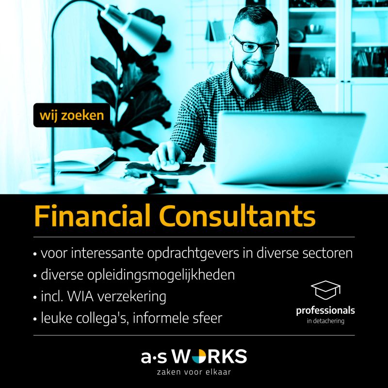 vacature Financial Consultant